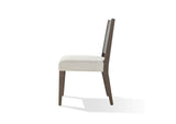 FQBM63 Oakland Wood Side Chair In Brunette (Set of 2)