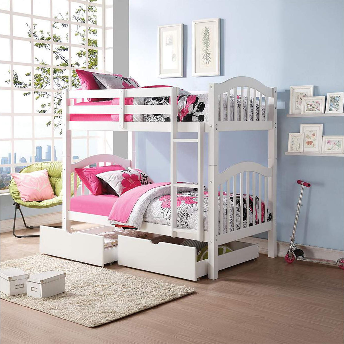 2354 Heartland Twin-Twin Bunk Bed