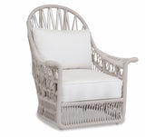 Dana - Rope Wing Chair, With Self Welt - Linen Canvas