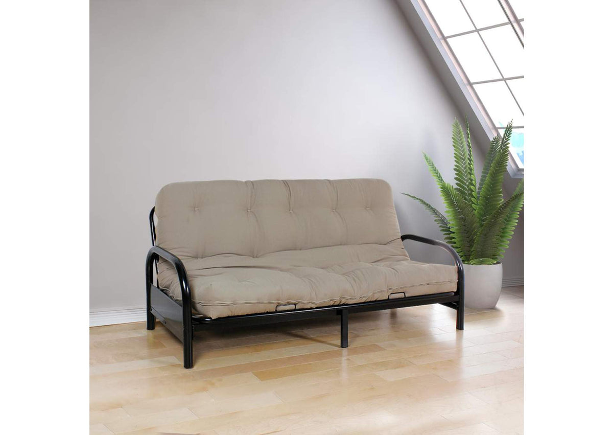 02808KHAKI Nabila Full Futon Mattress - 8"H