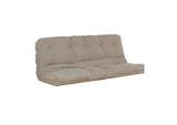02808KHAKI Nabila Full Futon Mattress - 8"H