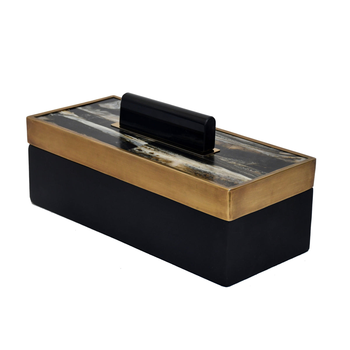 14" x 6" Wheatly Box - Black
