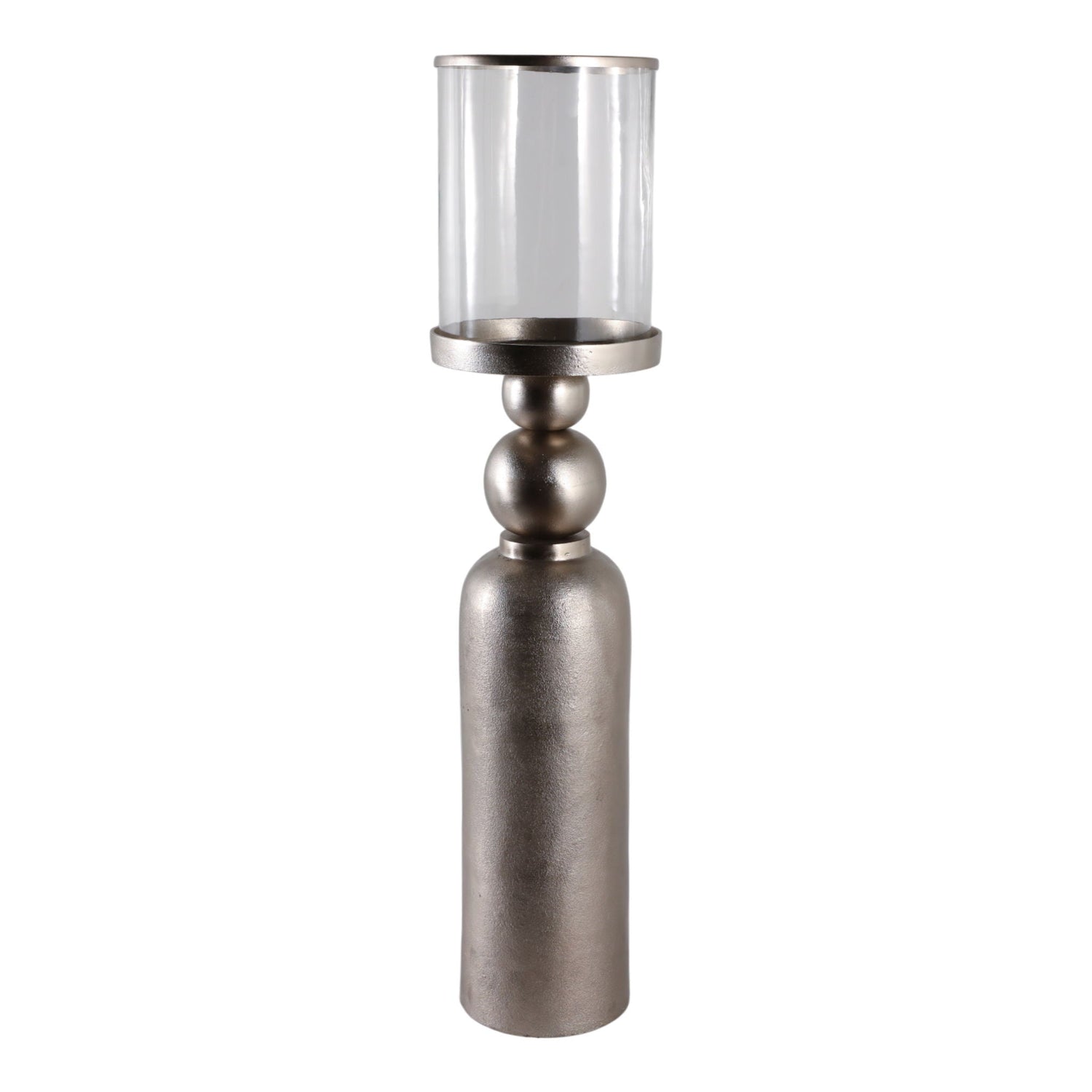 41" Glenpool Candle Holder - Silver