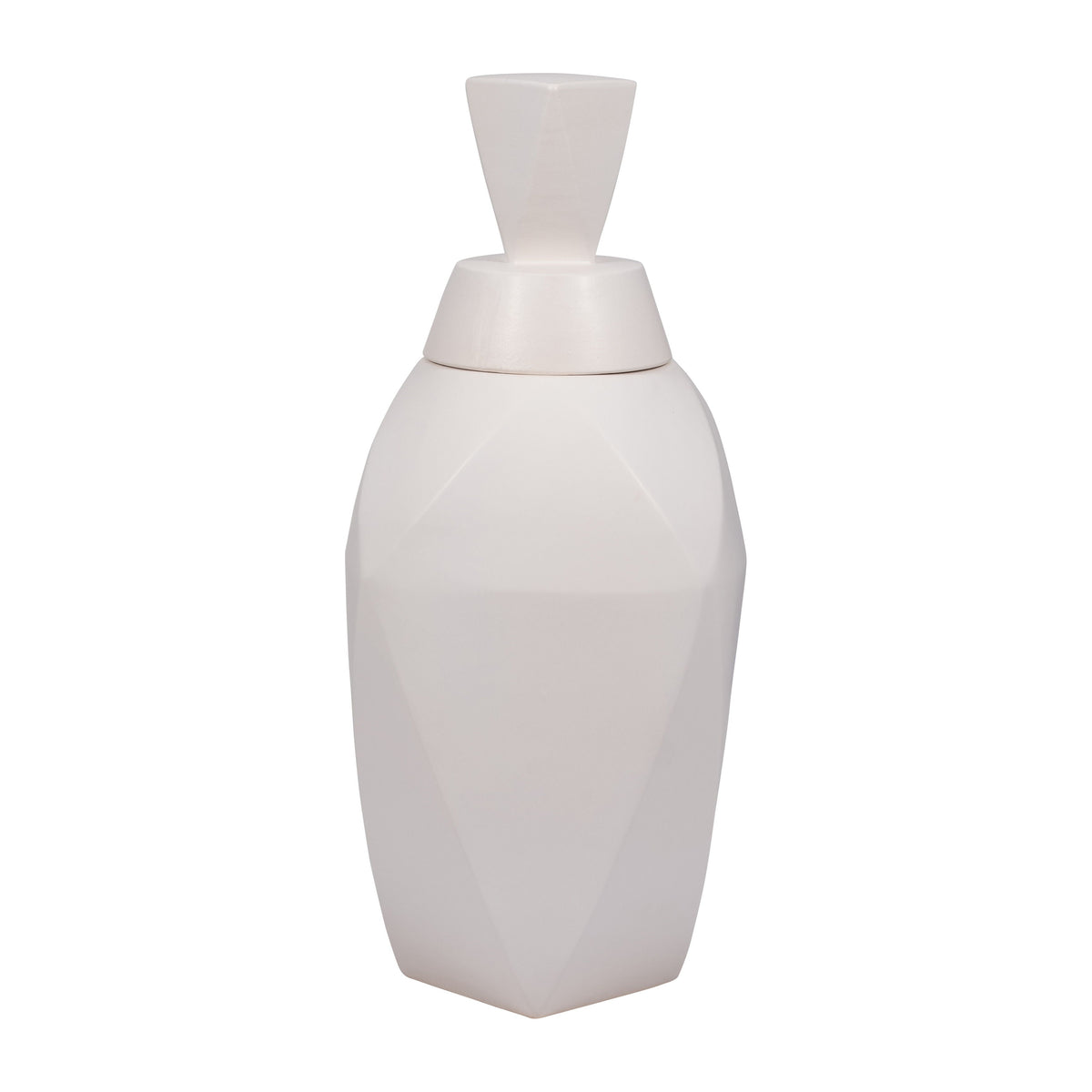 Blakelin Large Lidded Jar - White