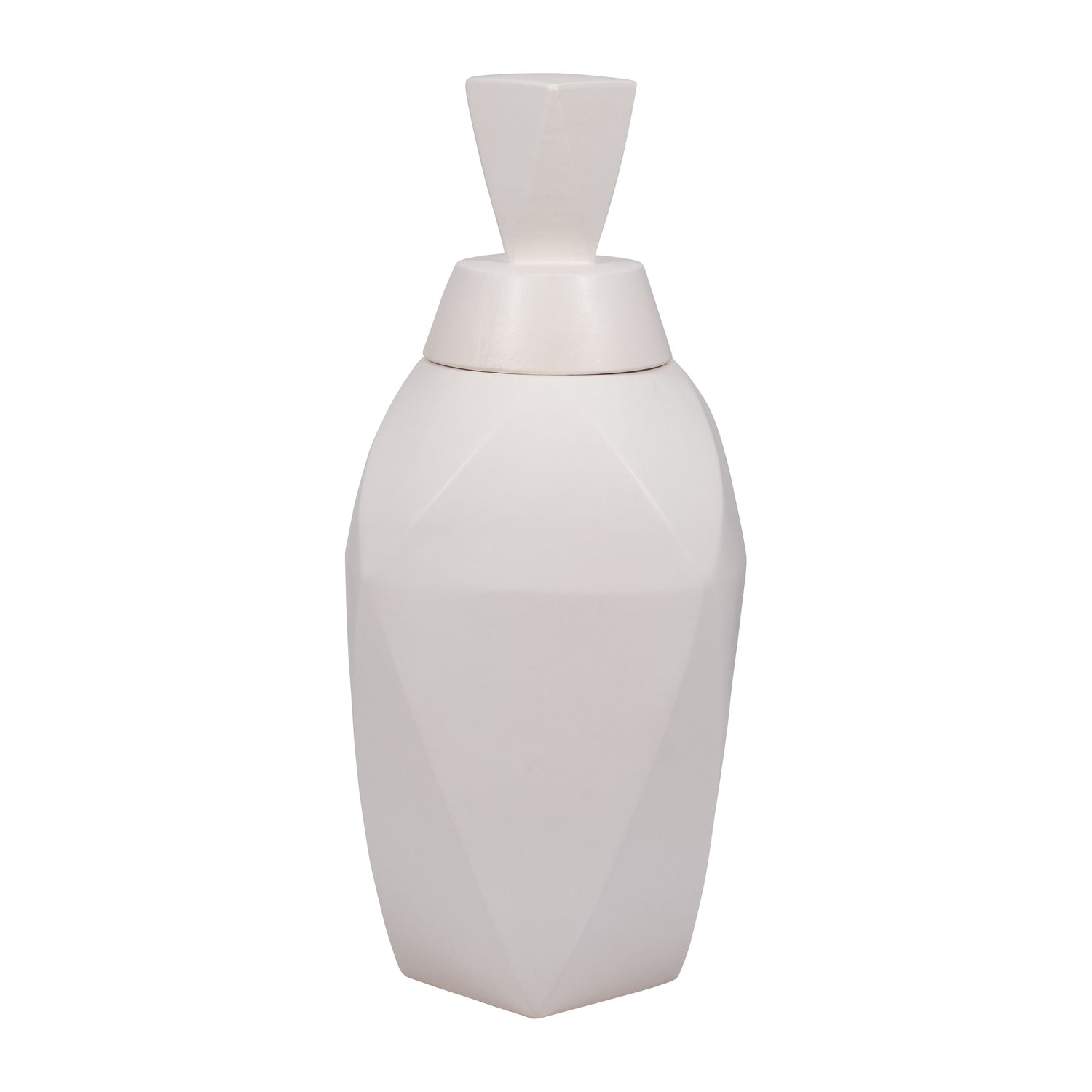 Blakelin Large Lidded Jar - White