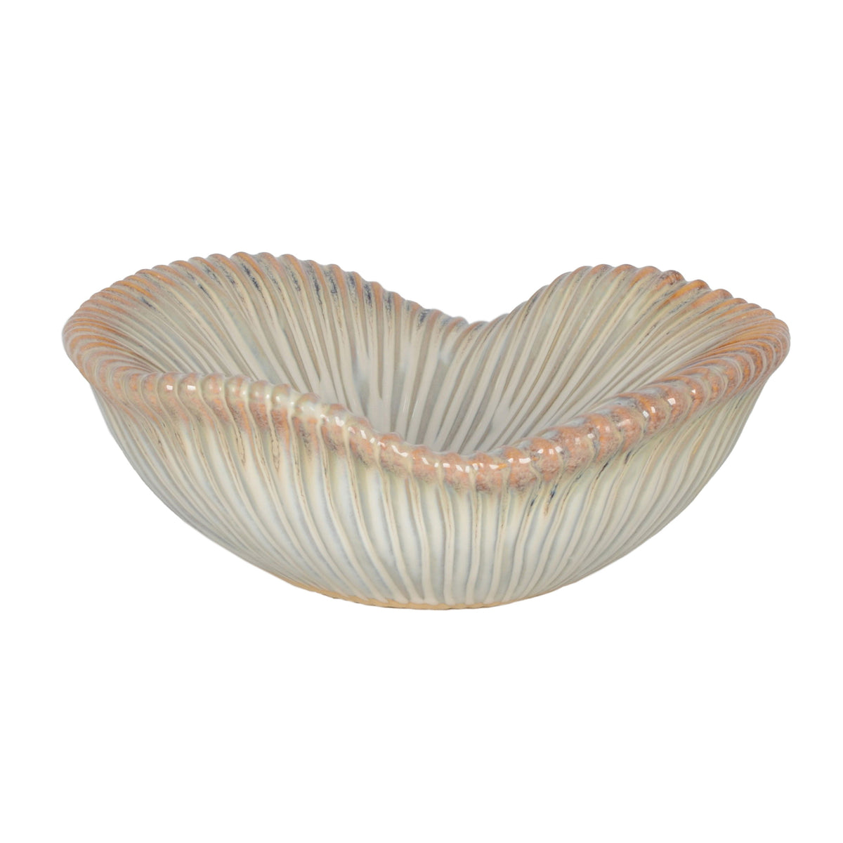 Sopron Small Mushroom Bowl - Ivory / Beige