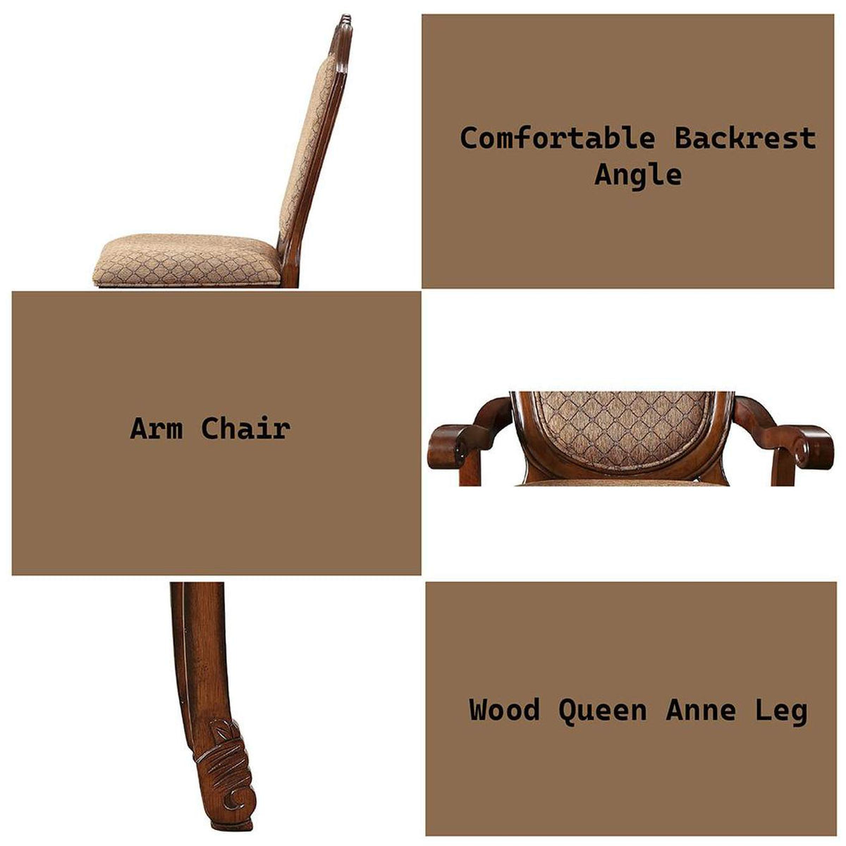 04078A Chateau De Ville Arm Chair - Set of 2