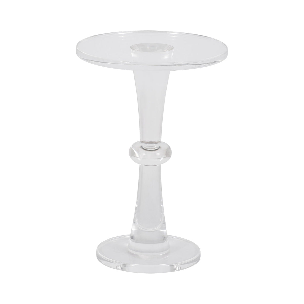 20" Ronalia Acrylic Accent Table - Glass