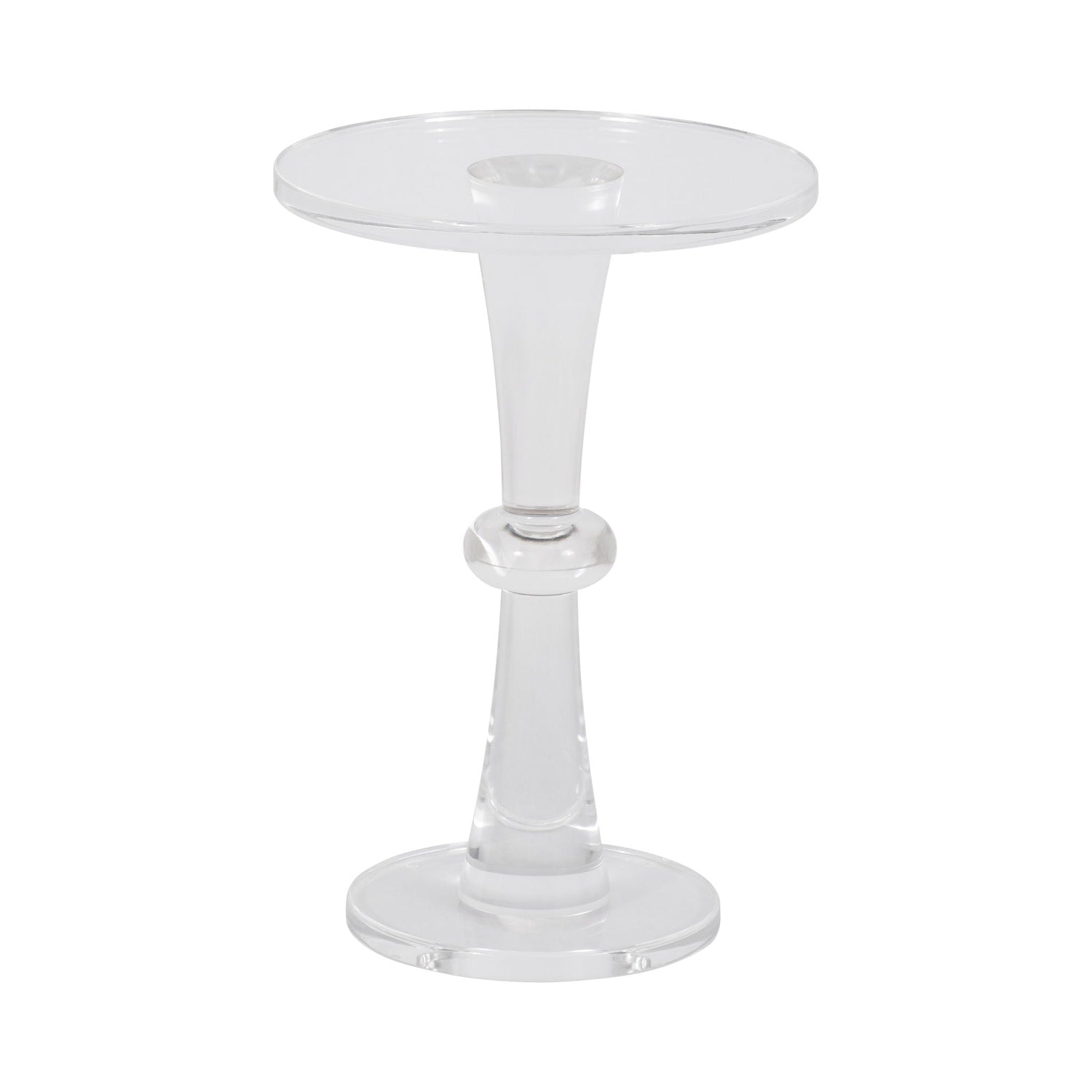 20" Ronalia Acrylic Accent Table - Glass