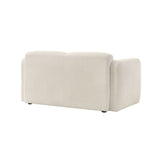 Beige sofa on a white background