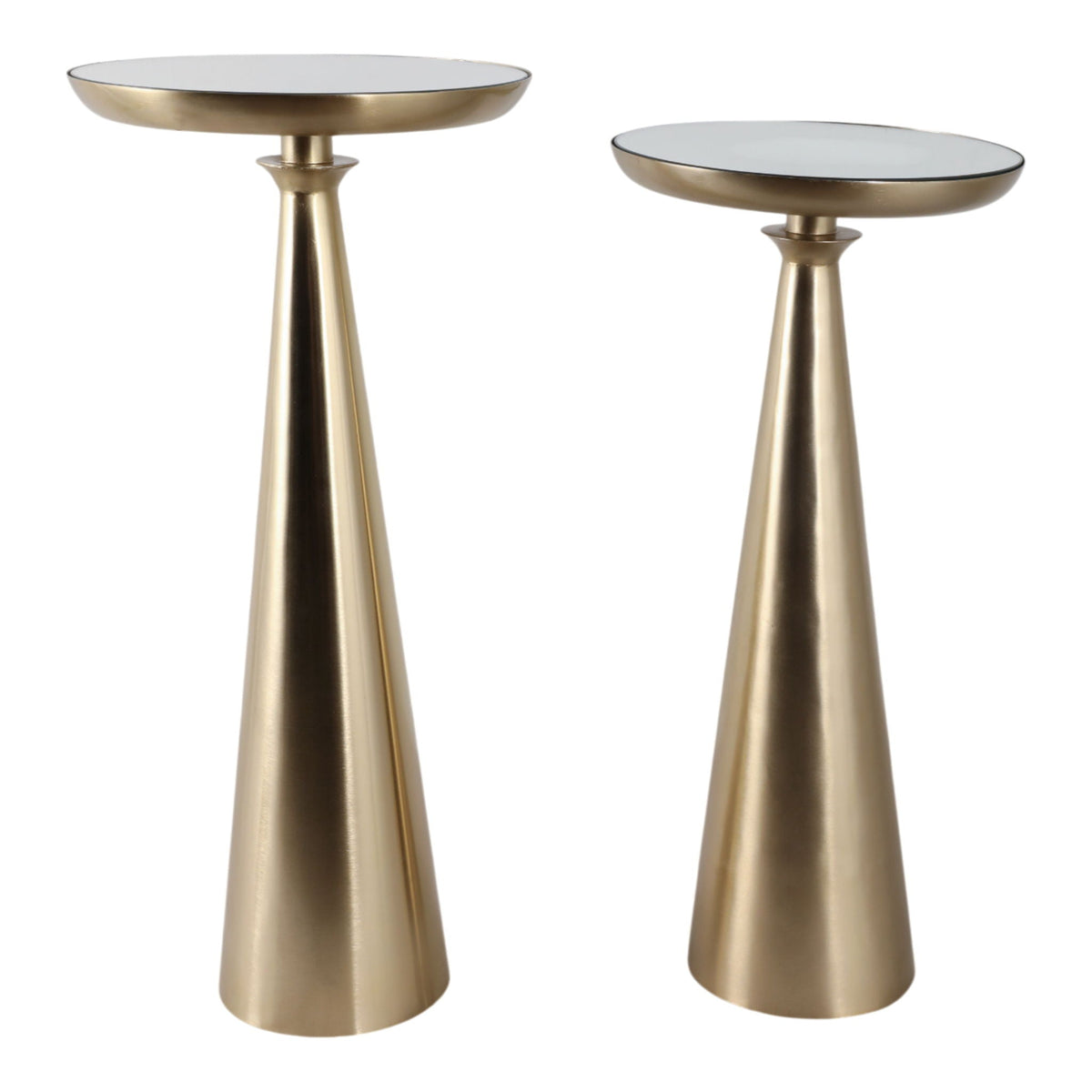 22" / 24" Bisbee Cocktail Tables (Set of 2) - Gold