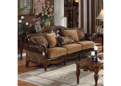 5495 Dreena Sofa with 5 Pillows