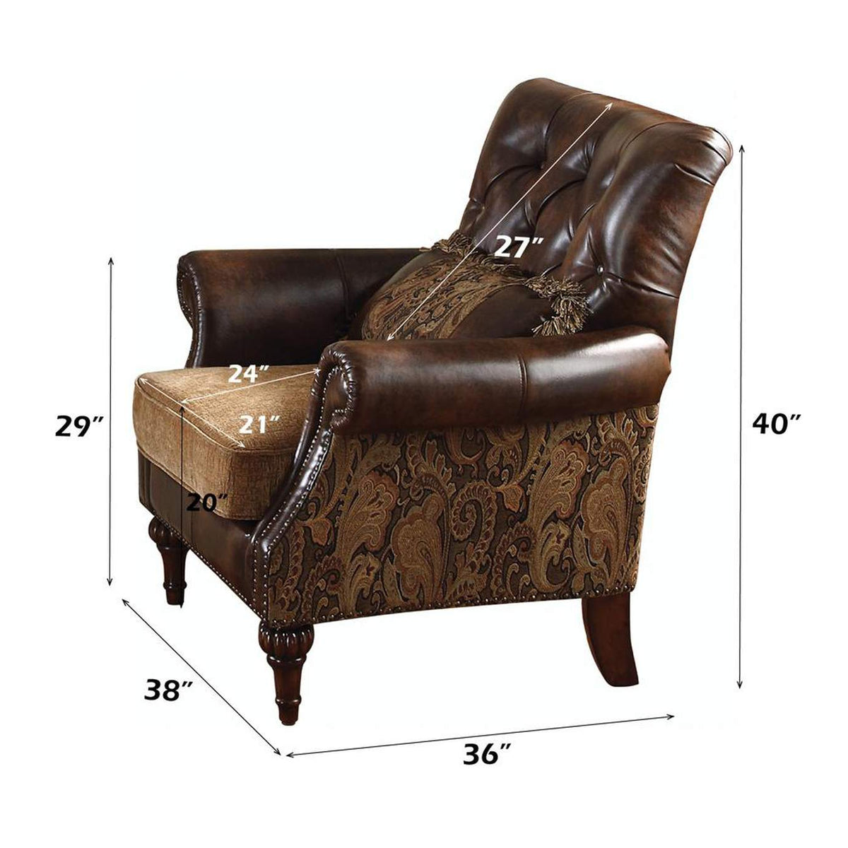5497 Dreena Chair with Pillow
