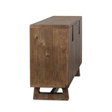 Lyra - 4 Door Buffet - Smoke Brown