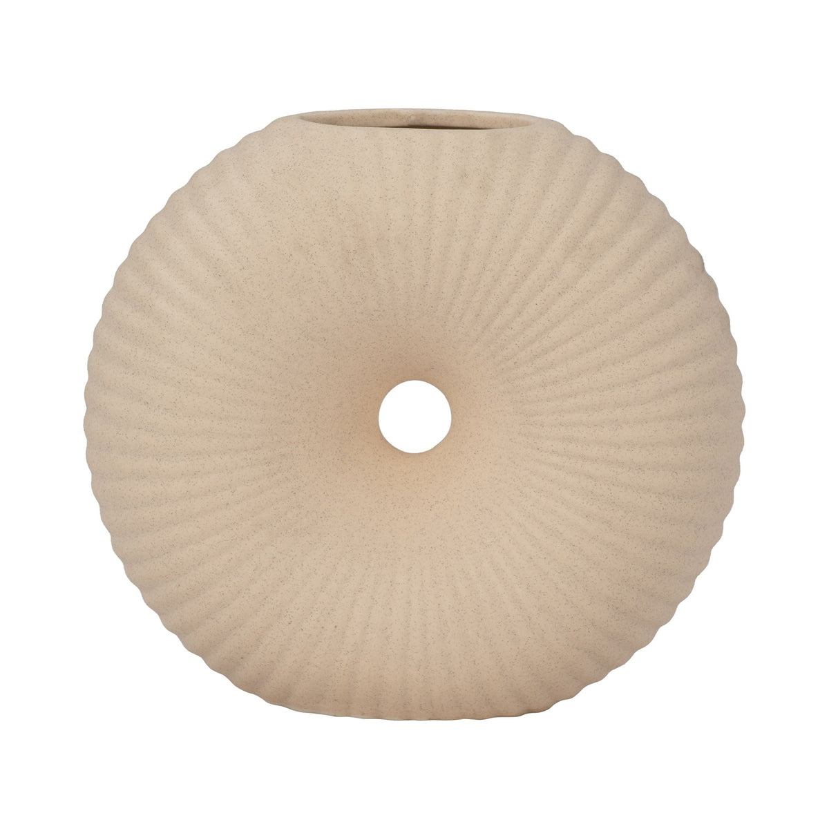 Donut Hole Vase - Cotton