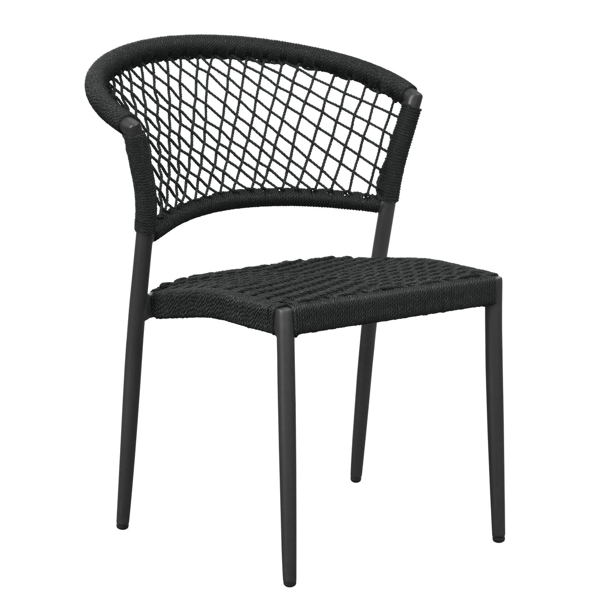 Clarke - Outdoor Dining Chair (Set of 2) - Black