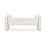 Ada - Bench - Ivory Fleece
