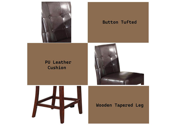 7055 Britney Counter Height Chair - Set of 2