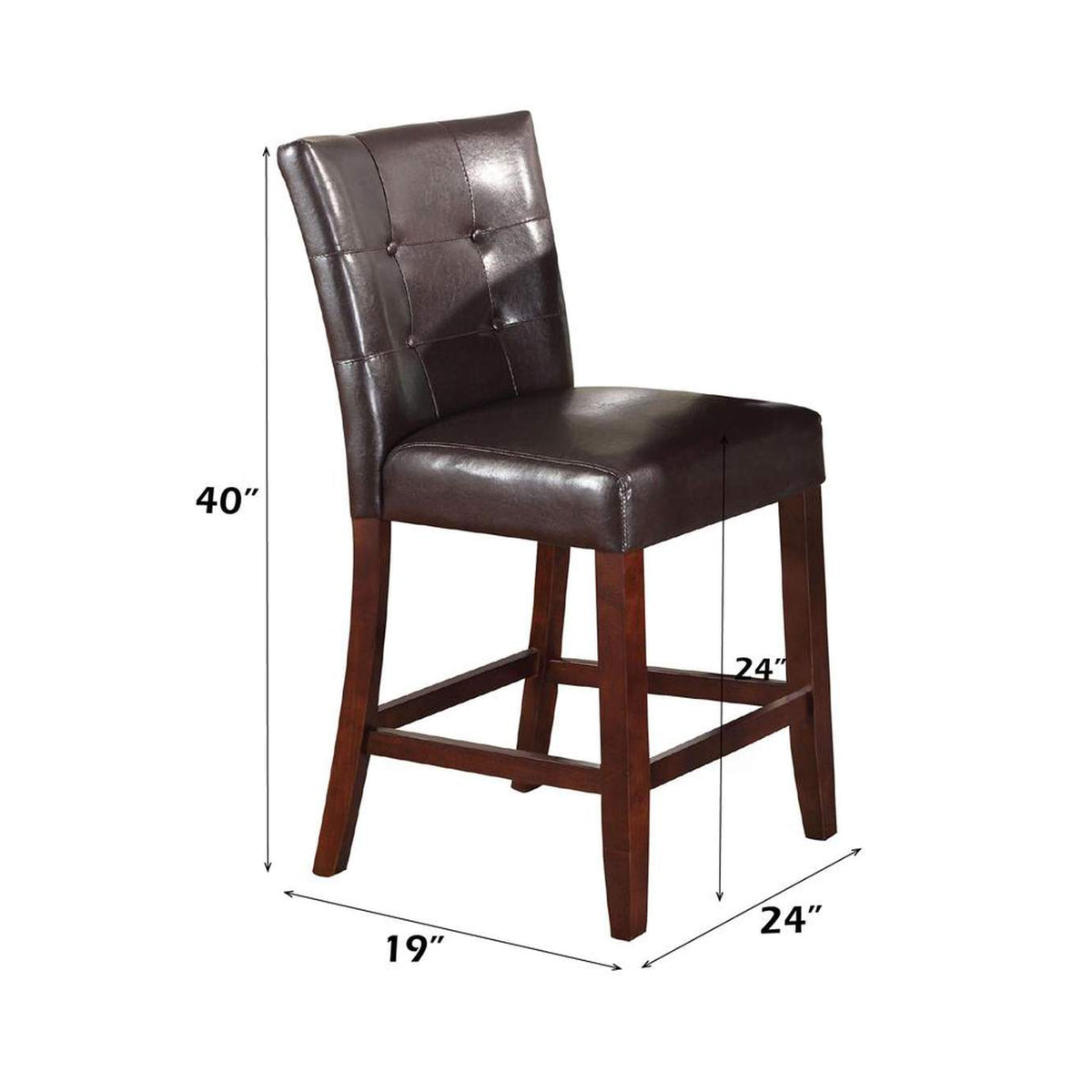 7055 Britney Counter Height Chair - Set of 2