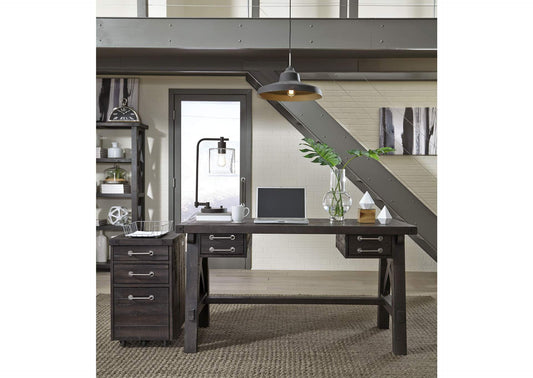 7YC996D Yosemite Solid Wood Desk In Cafe