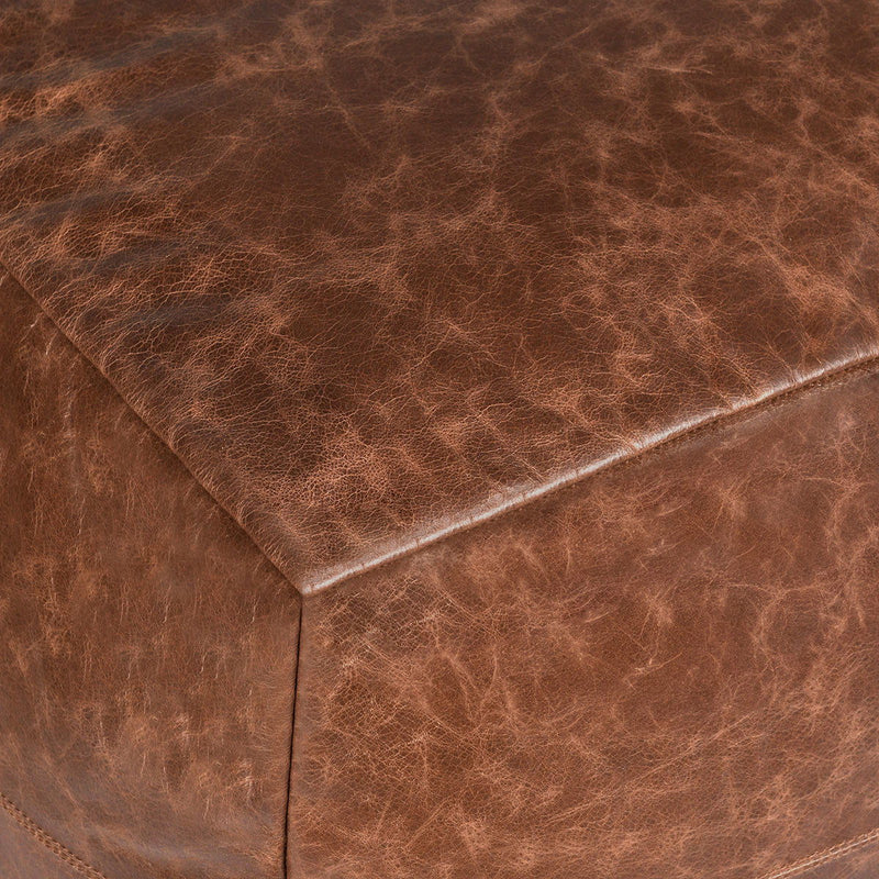 Poufs - Leather Pouf