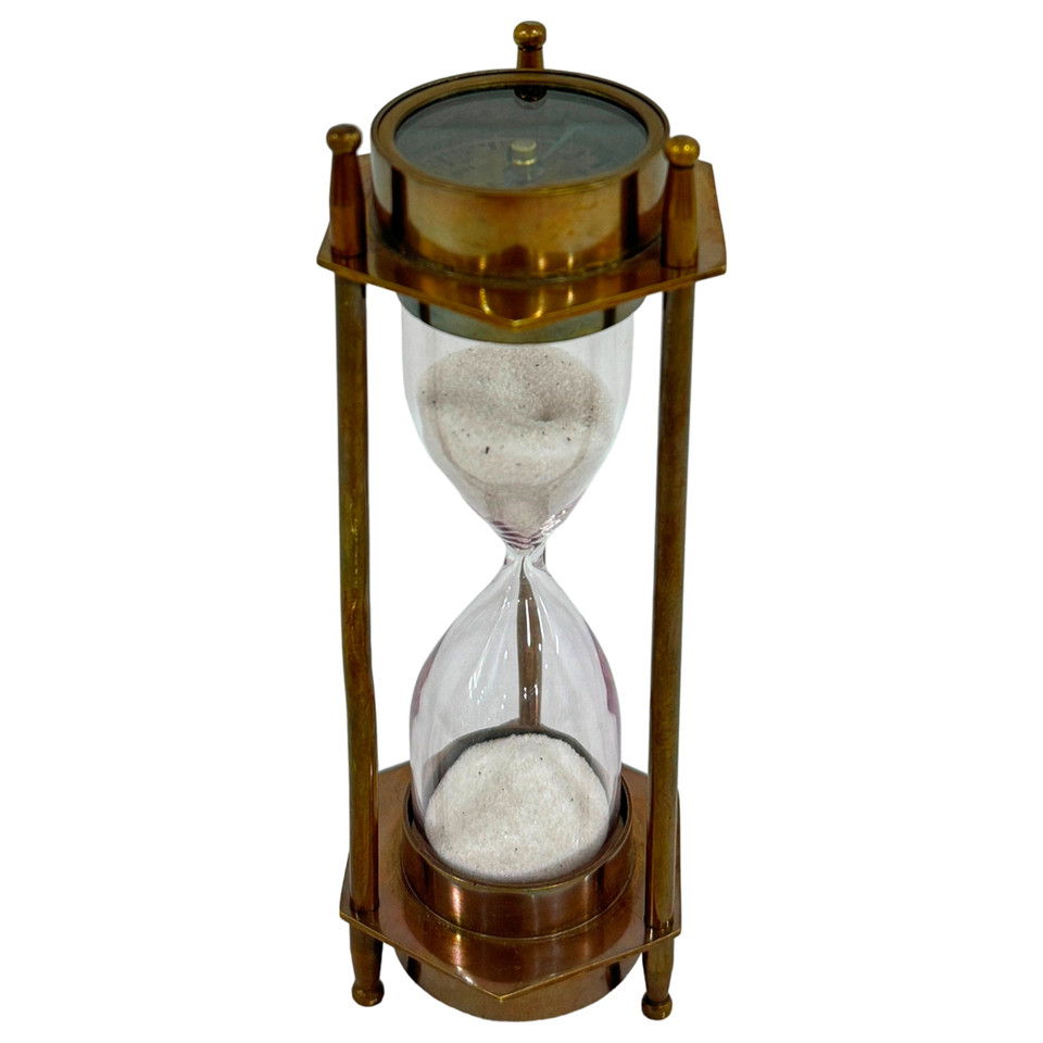 5" Hayes Hourglass - Brass