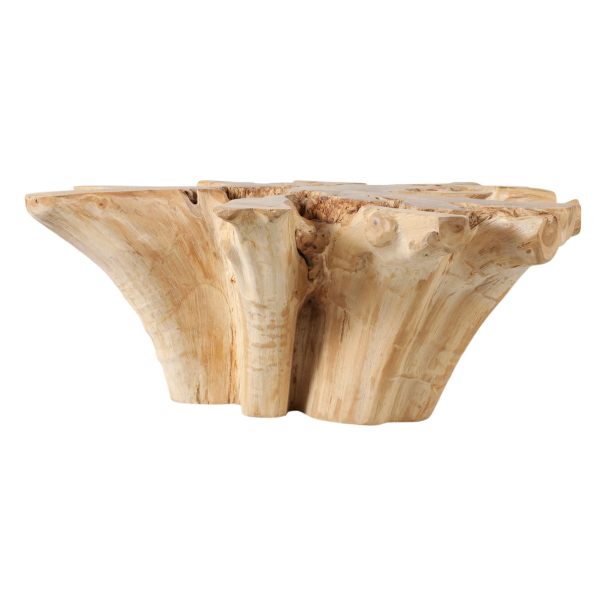 43" Teak Wood Coffee Table - Natural