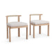Oliver - Outdoor Dining Chair (Set of 2) - Butterscotch