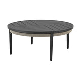 Zella - 3 Piece Outdoor Patio Swivel Seating Set - Light Gray