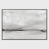Hush - 60" x 40" Painting Art by Buddy Whitlock - Pearl Silver
