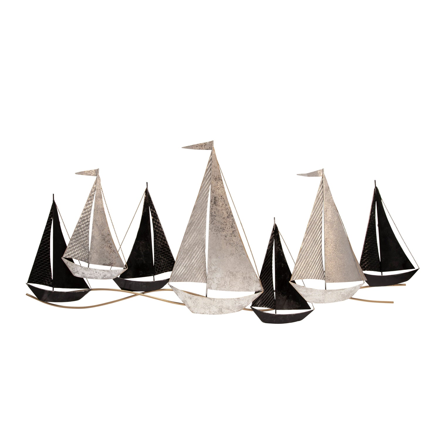 Metal Sailboats 50" - Multi