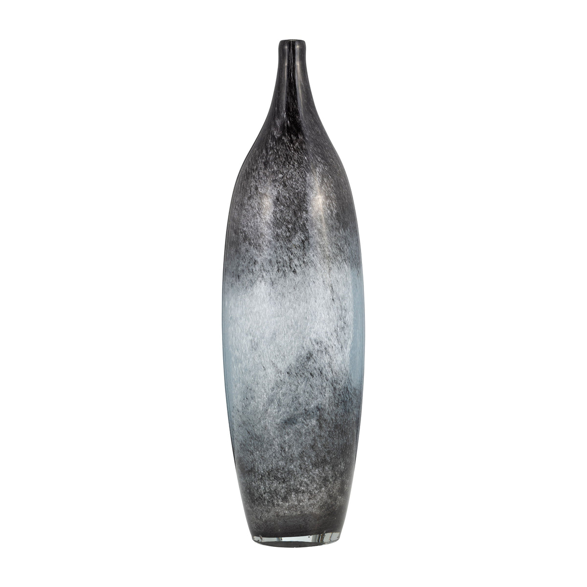 Glass Vase 18" - Blue Ombre