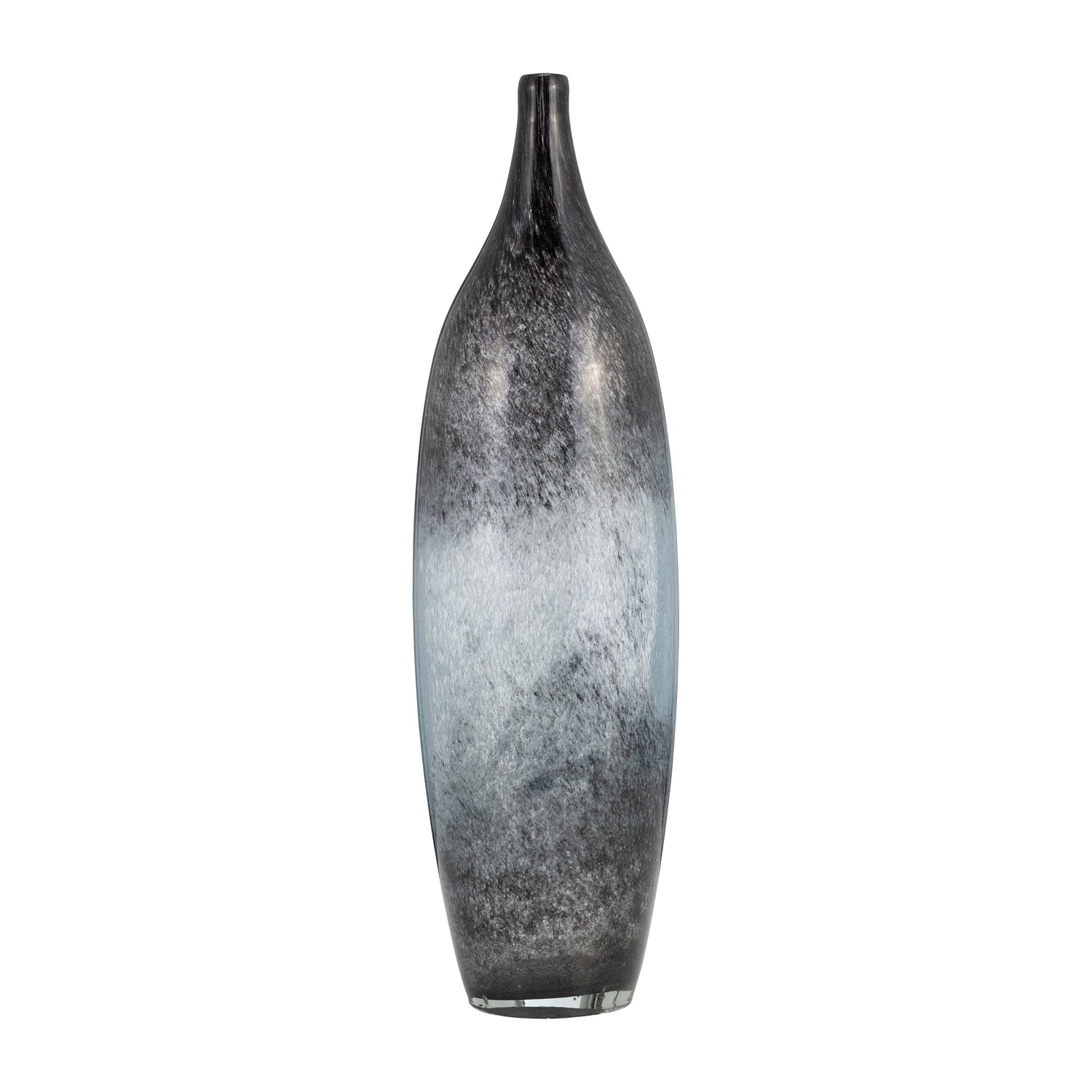 Glass Vase 18" - Blue Ombre