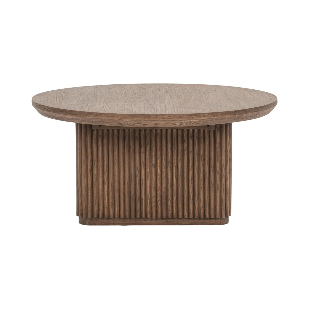 Vander - Solid Wood Round Coffee Table
