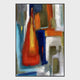 Tetris - 40" x 60" Painting Art by Buddy Whitlock - Red / Blue