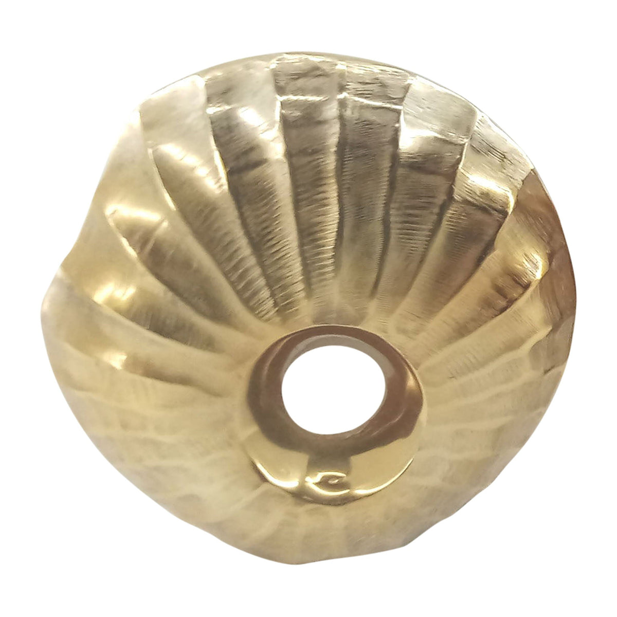 Metal 10" Haven Small Vase - Gold