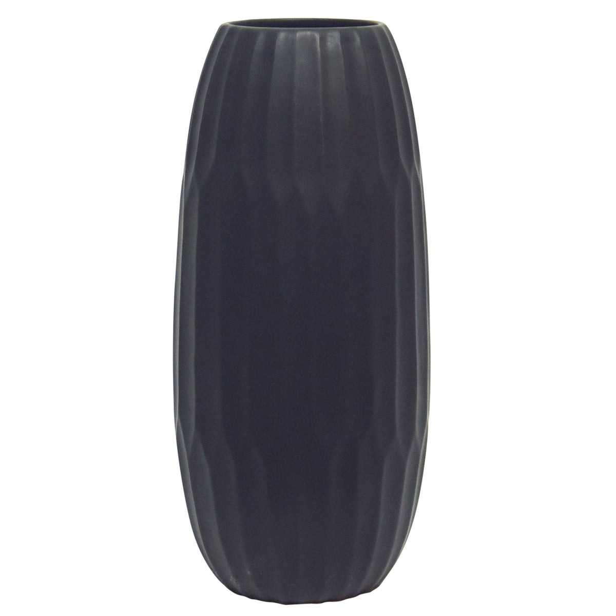 Ceramic Vase 16" - Black