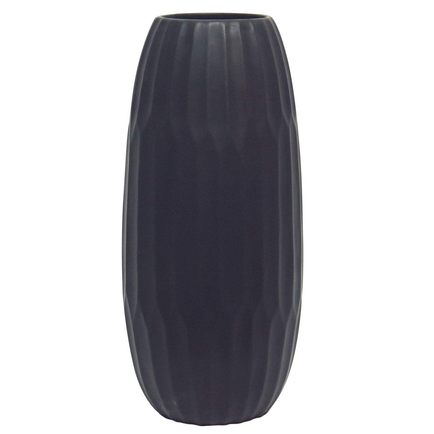 Ceramic Vase 16" - Black