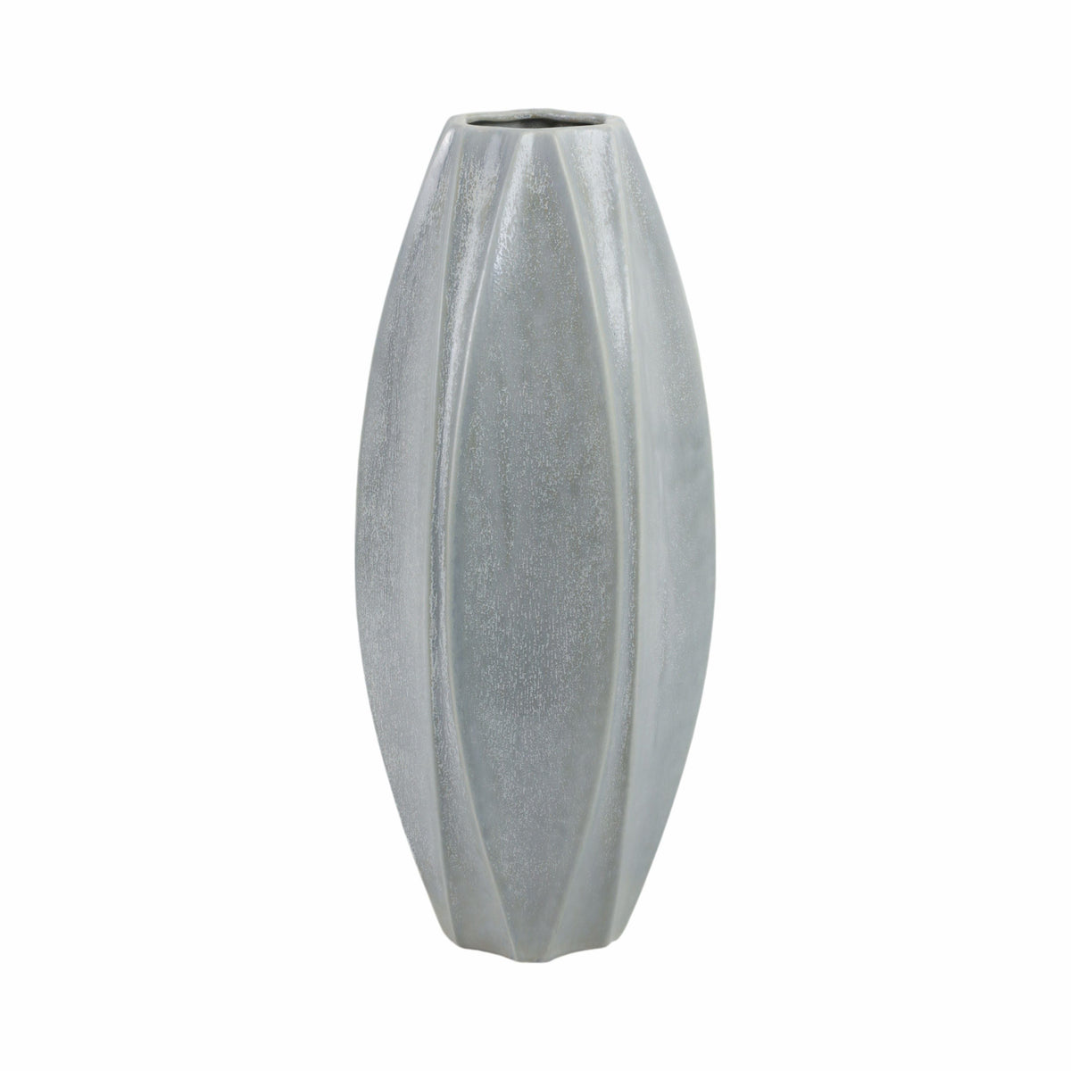 Aveiro Large Ceramic Portugal Vase - Light Blue