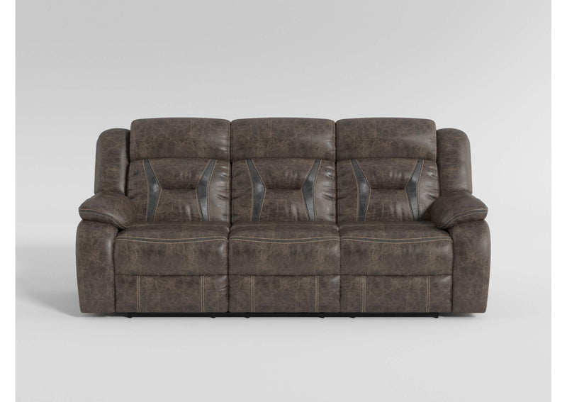 9989GY-3 Hill Double Reclining Sofa