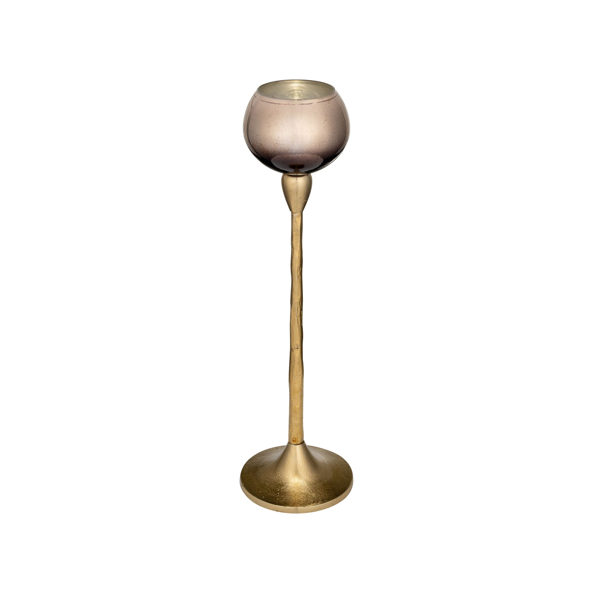 Glass Tealight Holder 18" - Champagne