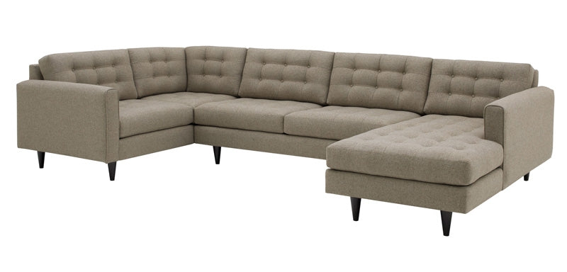 Winslow CONDO SOFA W/ RETURN ARMLESS SOFA CHAISE 1 ARM SECT.