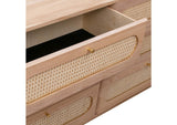 TOV-B44160 Carmen Cane 6 Drawer Dresser