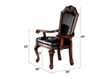 10039A Chateau De Ville Arm Chair - Set of 2