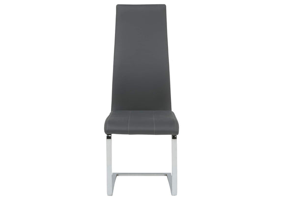 100515GRY Montclair Upholstered Dining Side Chair Grey (Set of 4)