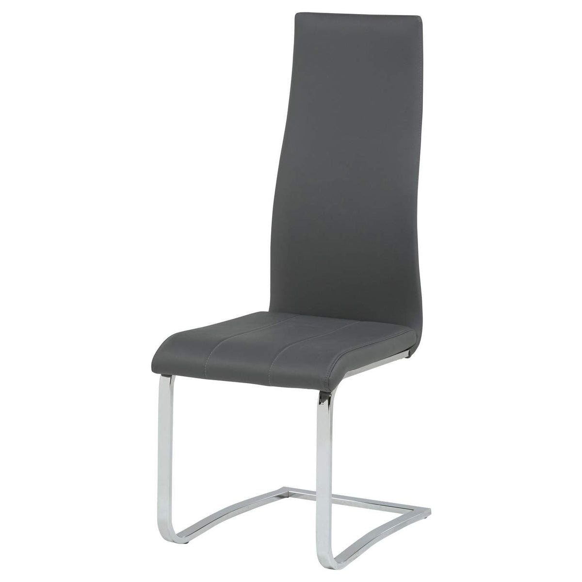 100515GRY Montclair Upholstered Dining Side Chair Grey (Set of 4)