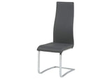 100515GRY Montclair Upholstered Dining Side Chair Grey (Set of 4)