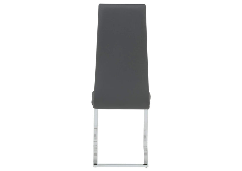 100515GRY Montclair Upholstered Dining Side Chair Grey (Set of 4)