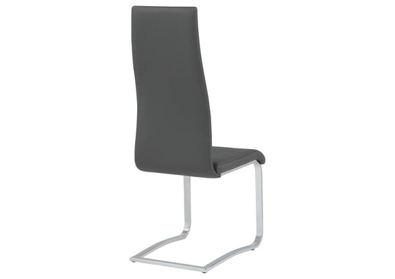 100515GRY Montclair Upholstered Dining Side Chair Grey (Set of 4)
