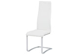 100515WHT Montclair Upholstered Dining Side Chair White (Set of 4)
